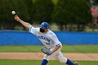 Baseball vs CGA  Wheaton College Baseball vs Coast Guard Academy during game two of the NEWMAC semi-finals playoffs. - (Photo by Keith Nordstrom) : Wheaton, baseball, NEWMAC